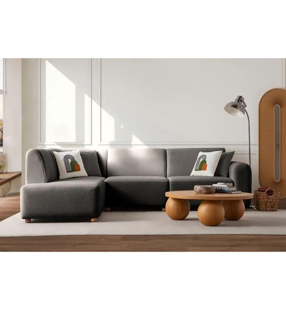 Ecksofa S-Loft Left - Anthrazit