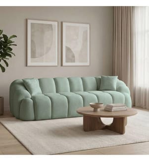 Octavio 4-Sitzer-Sofa - Türkis