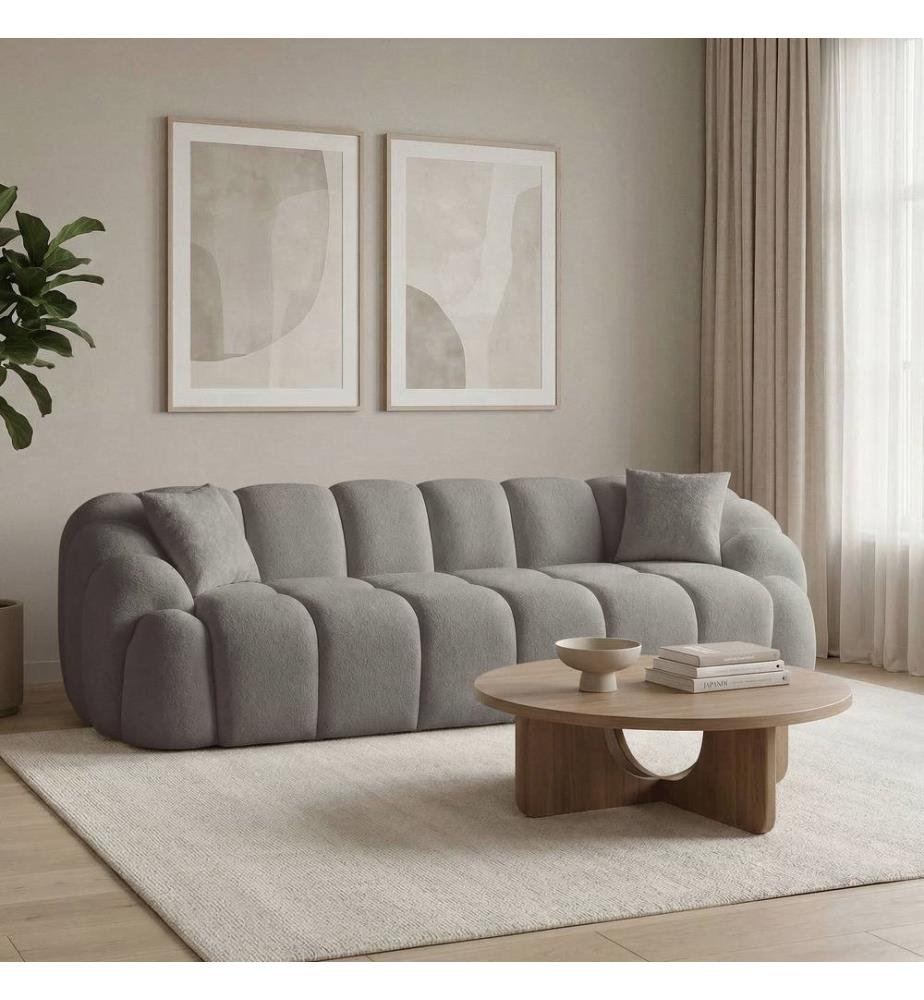 Octavio 4-Sitzer-Sofa - Grau
