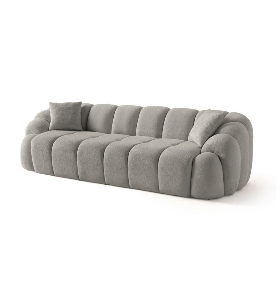Octavio 4-Sitzer-Sofa - Grau