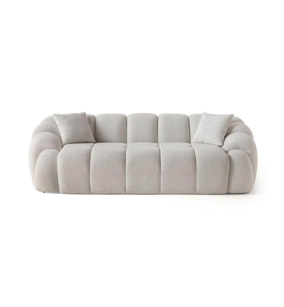 Octavio 3-Sitzer-Sofa - Weiss