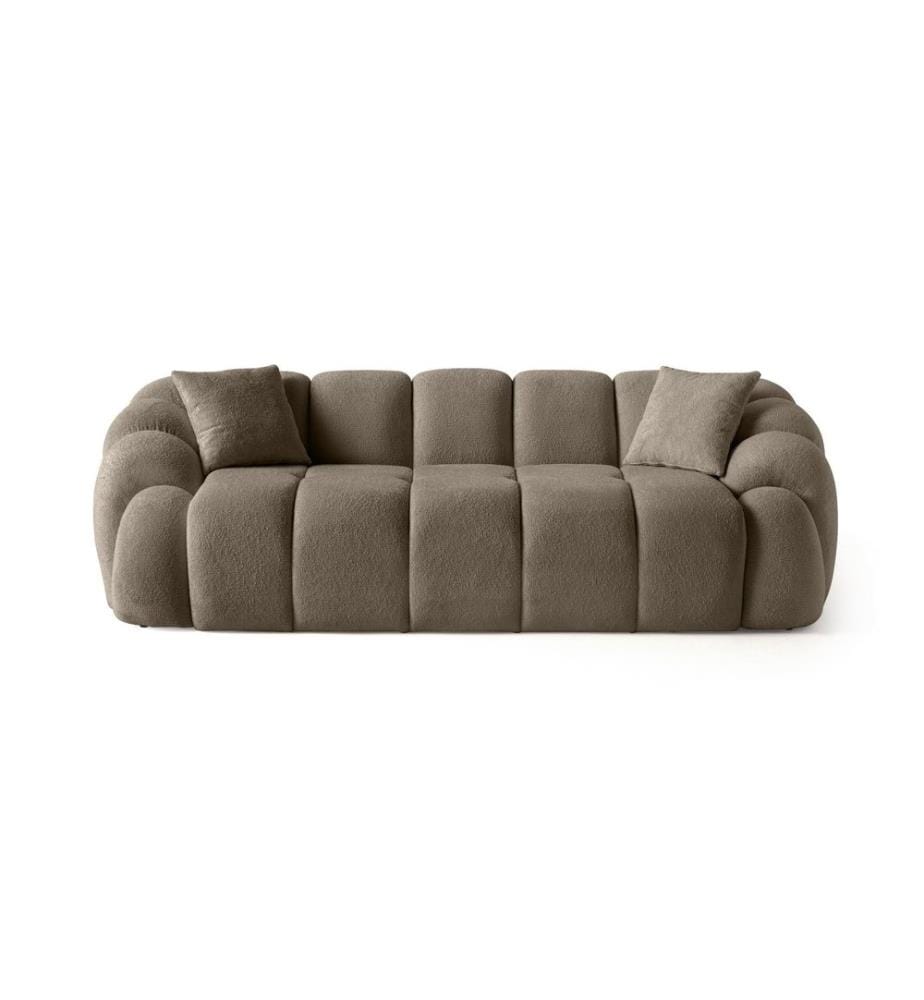 Octavio 3-Sitzer-Sofa - Braun