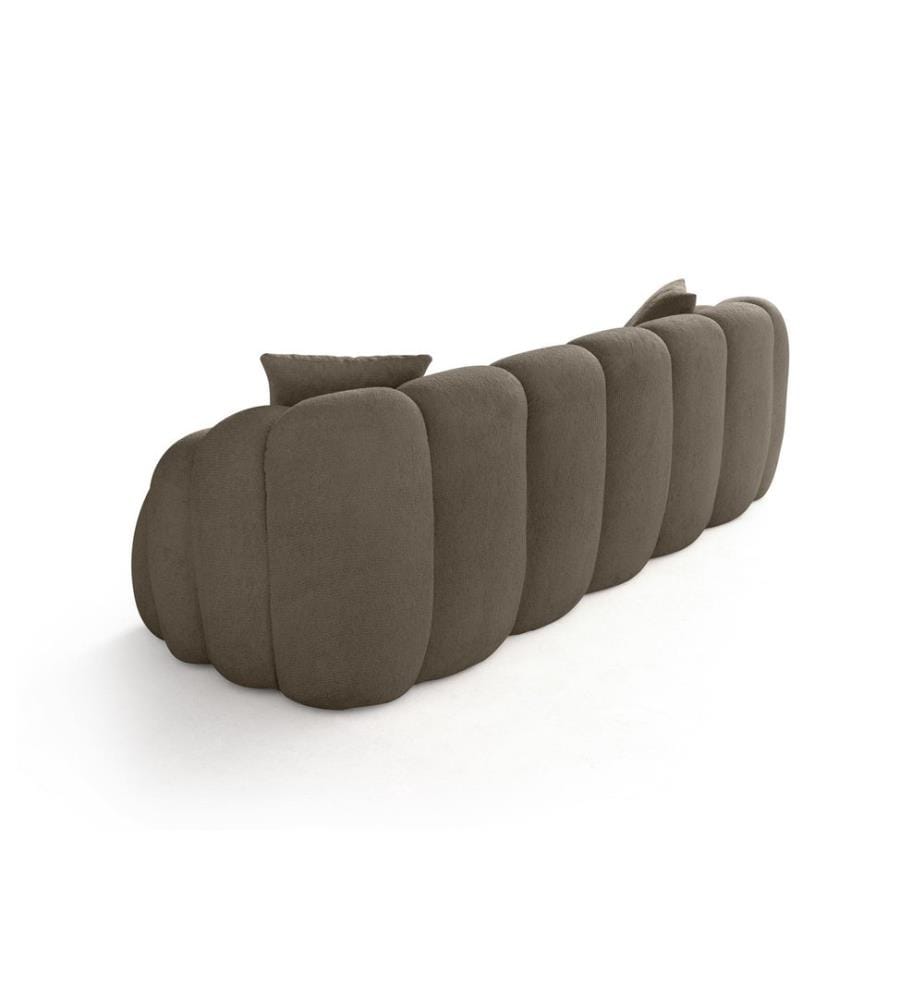 Octavio 3-Sitzer-Sofa - Braun