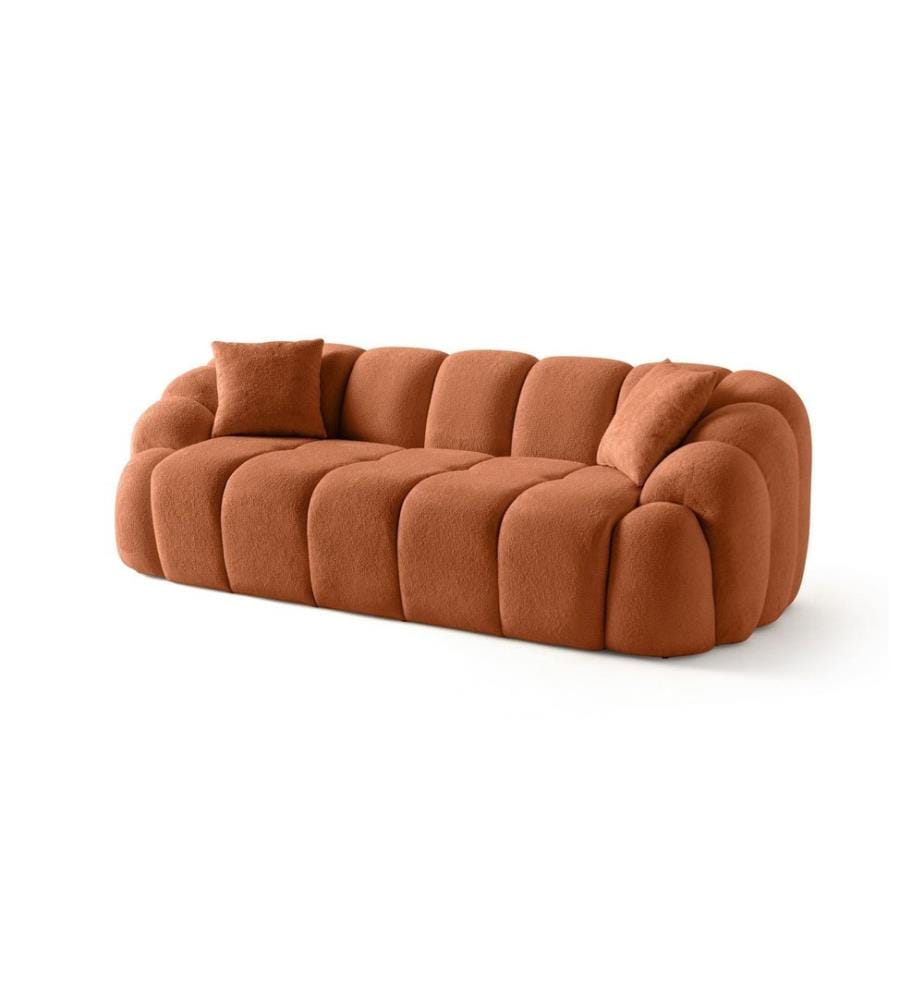 3-Sitzer-Sofa Octavio - Ziegelrot