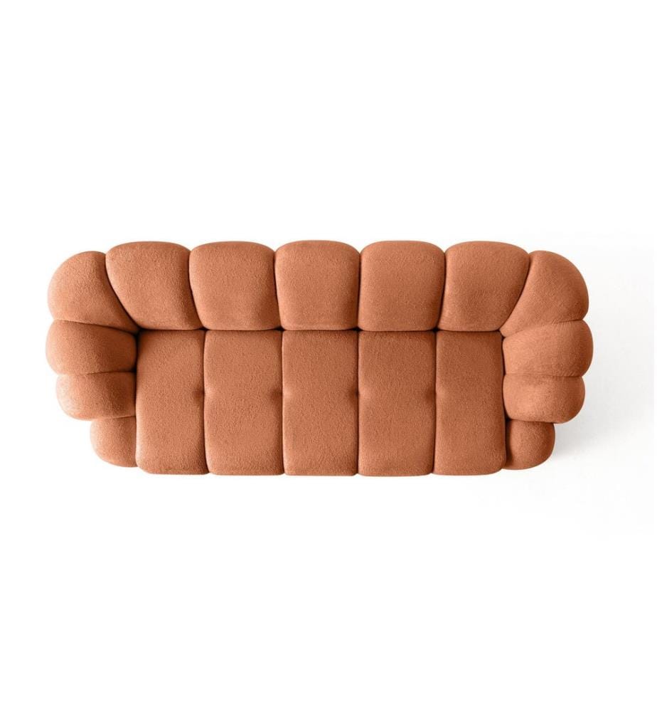 3-Sitzer-Sofa Octavio - Ziegelrot