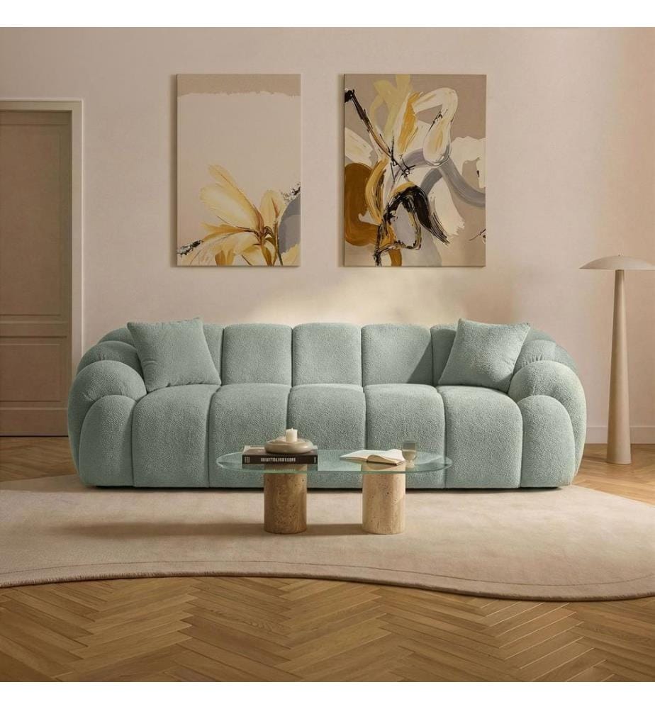 Octavio 3-Sitzer-Sofa - Türkis