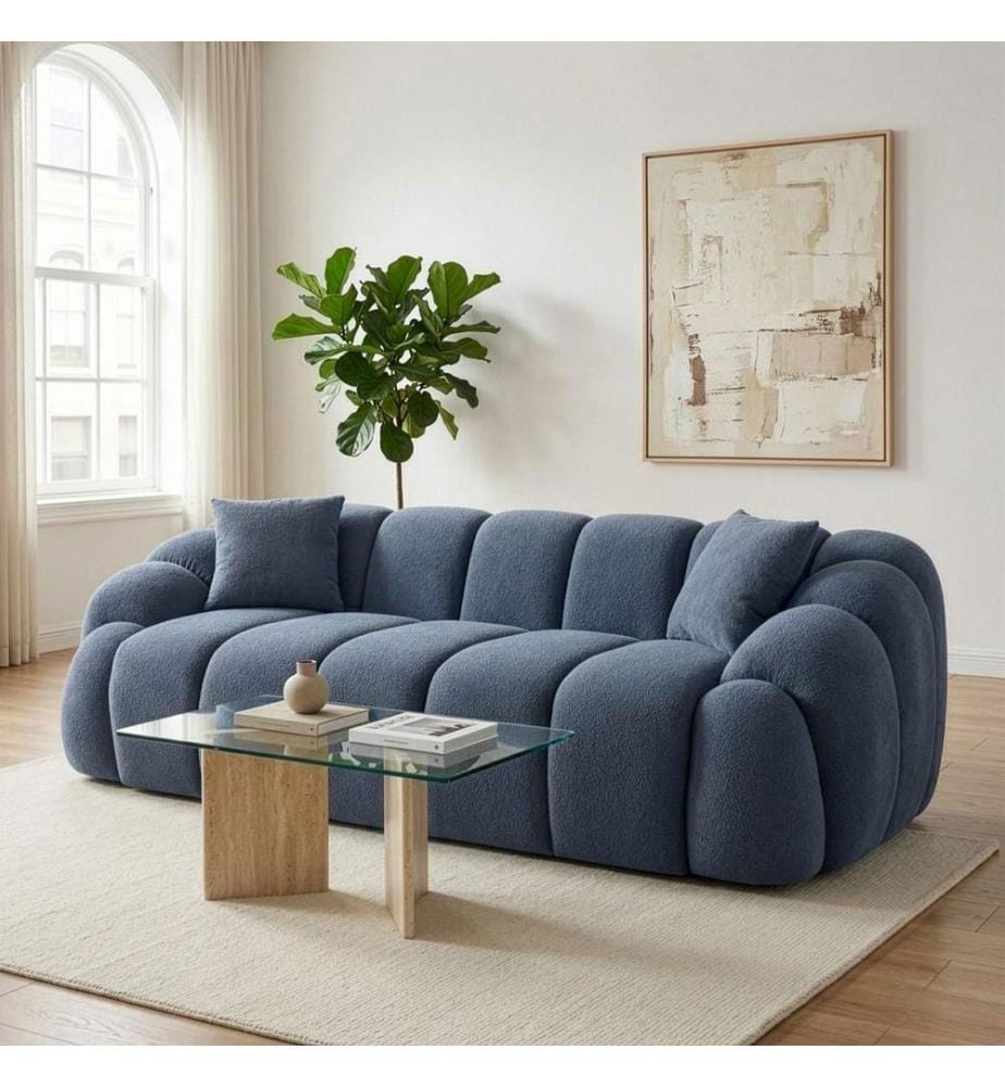 Octavio 3-Sitzer-Sofa - Marine