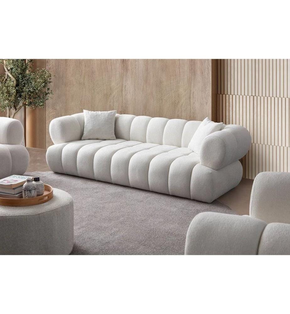 Petra 3-Sitzer-Sofa - Weiss