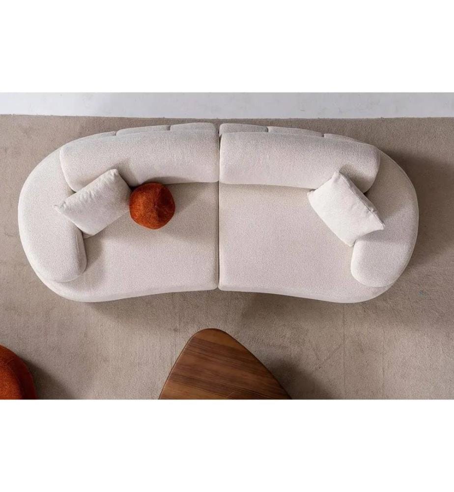 Rio 3-Sitzer-Sofa - Creme