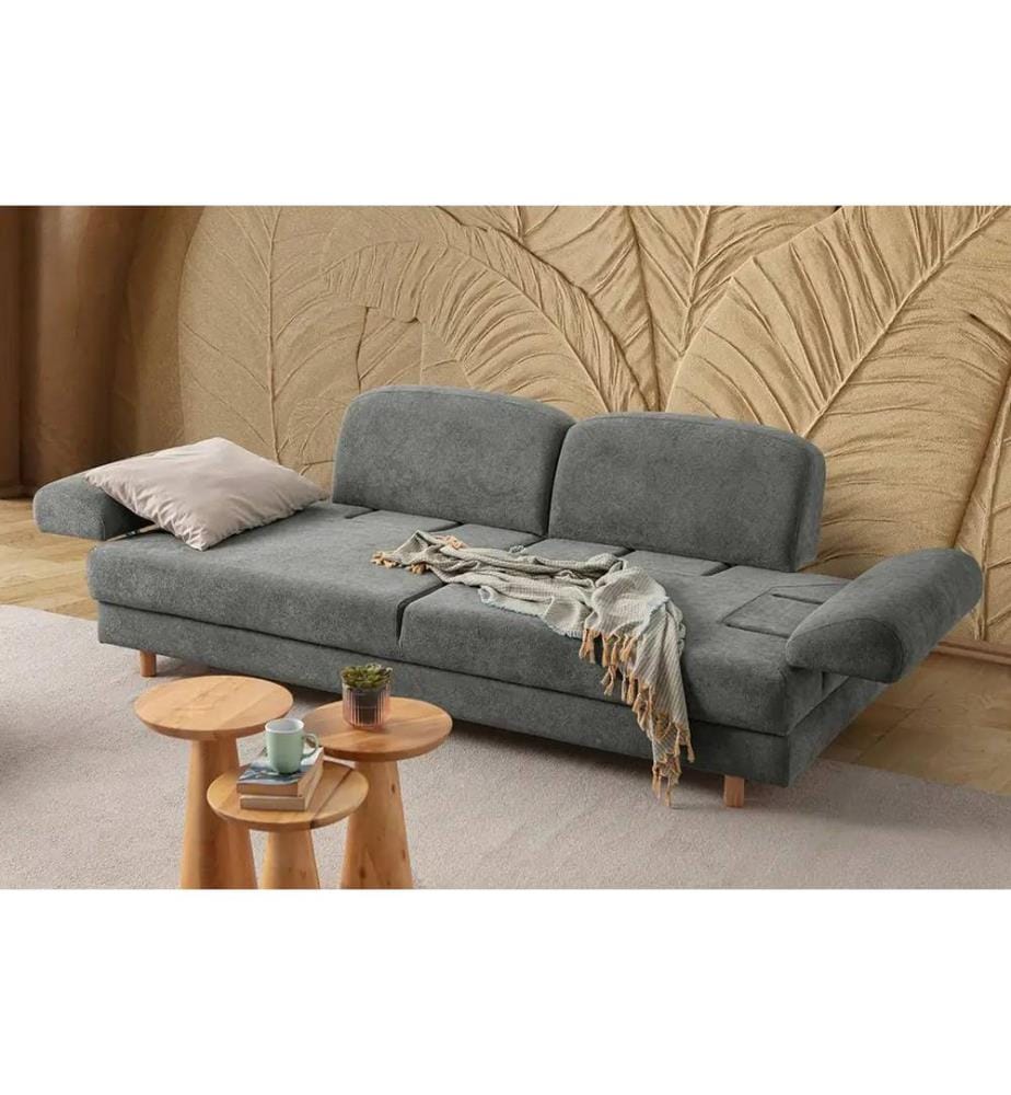 Aries 3-Sitzer Schlafsofa - Anthrazit