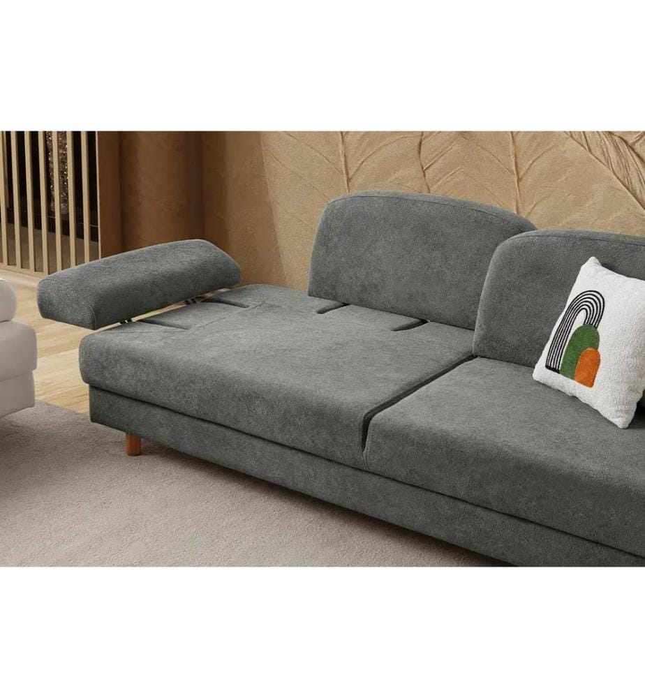 Aries 3-Sitzer Schlafsofa - Anthrazit