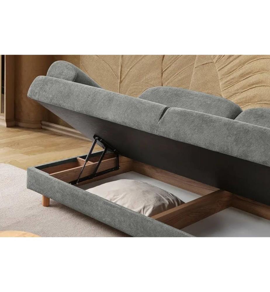 Aries 3-Sitzer Schlafsofa - Anthrazit