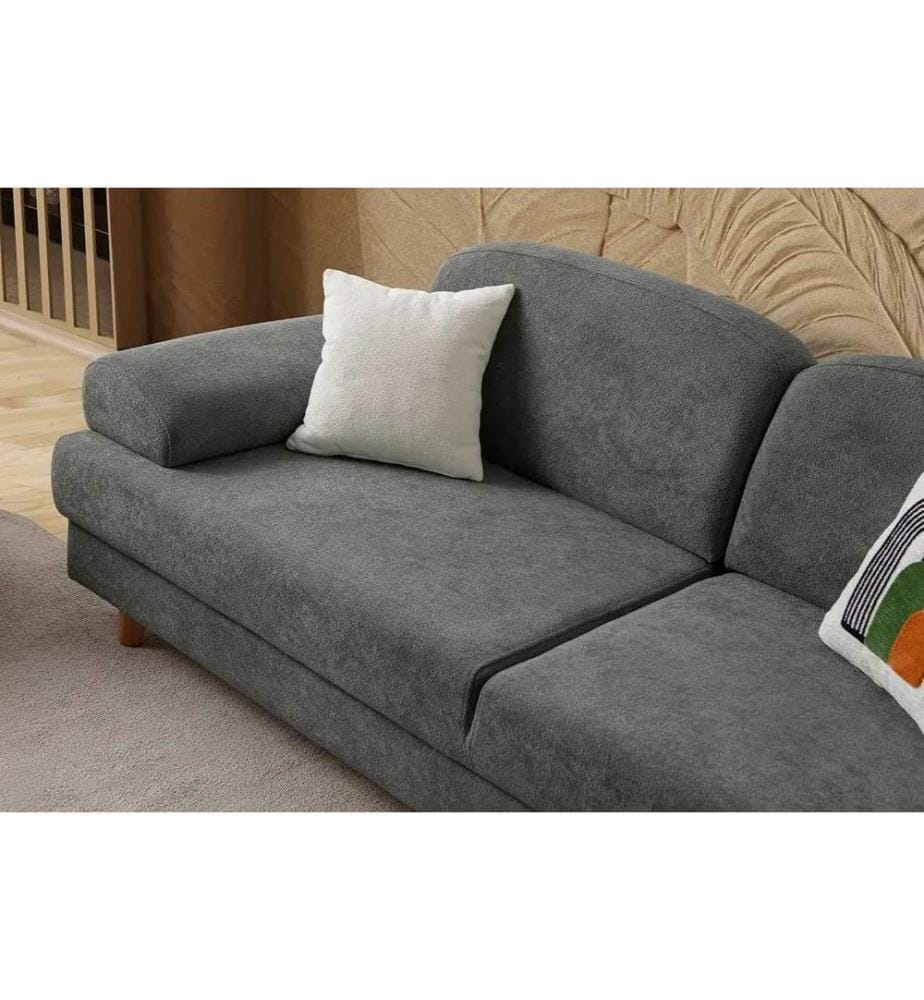 Aries 3-Sitzer Schlafsofa - Anthrazit