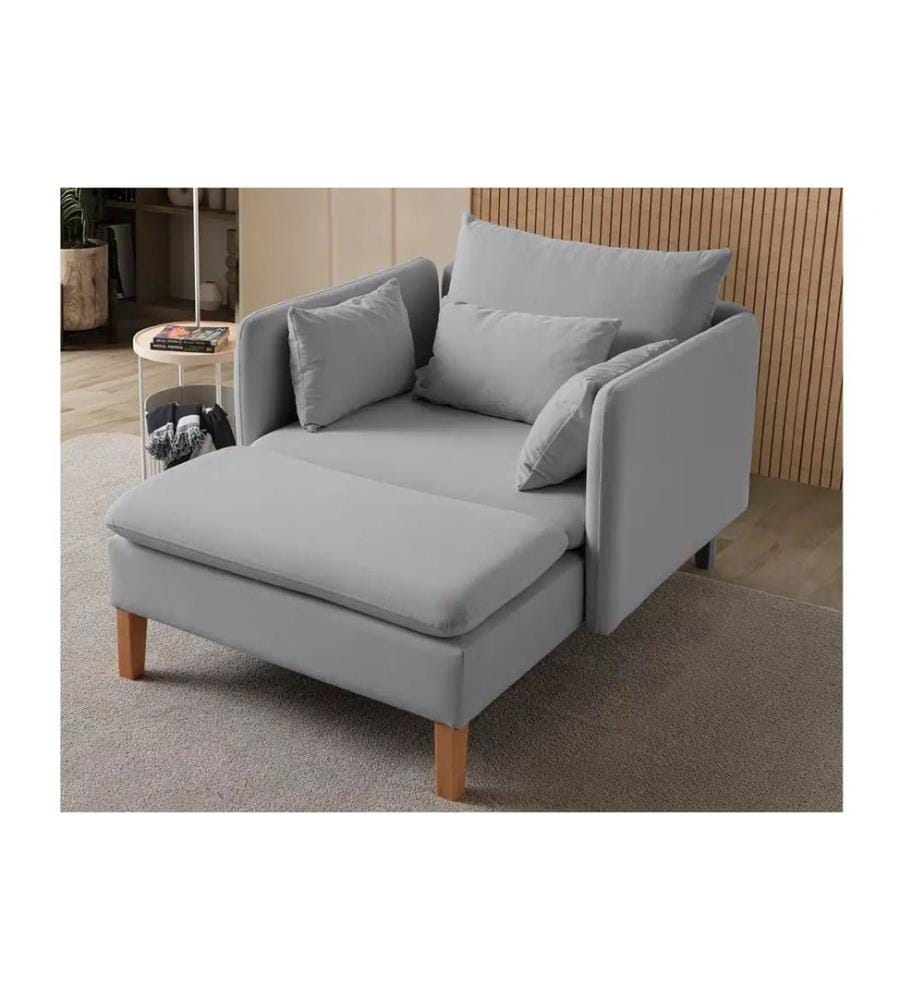 Stuhl Wing Flexy - Grau