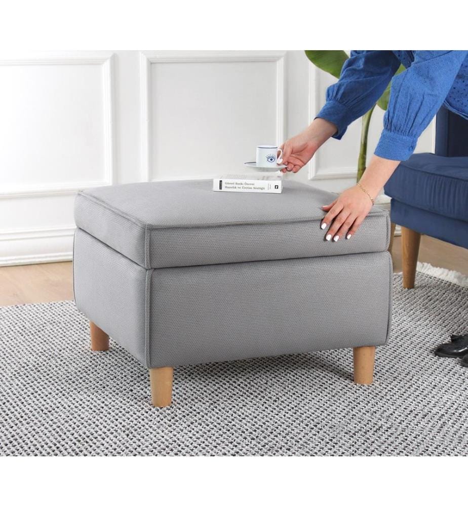 Hocker Roscen - Grau