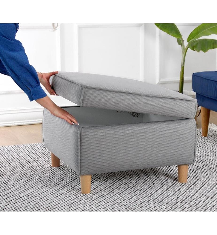 Hocker Roscen - Grau