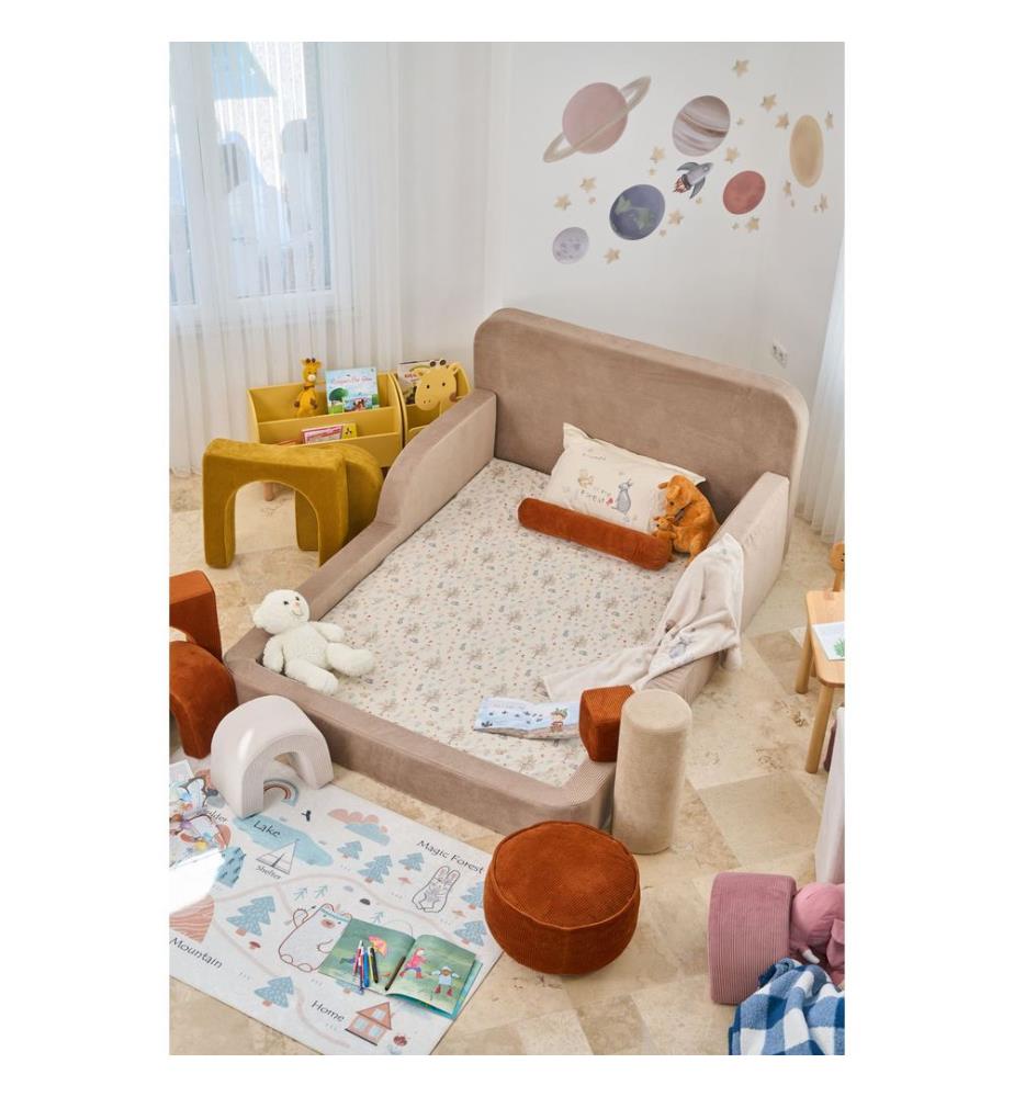 Kinderbett Funbed Double 115 - Beige