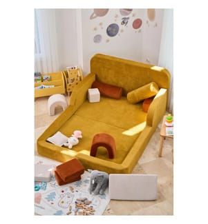 Kinderbett Funbed Double 116 - Senf