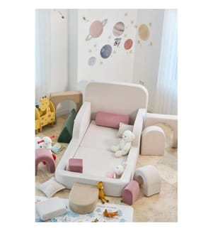 Kinderbett Funbed Single - Creme