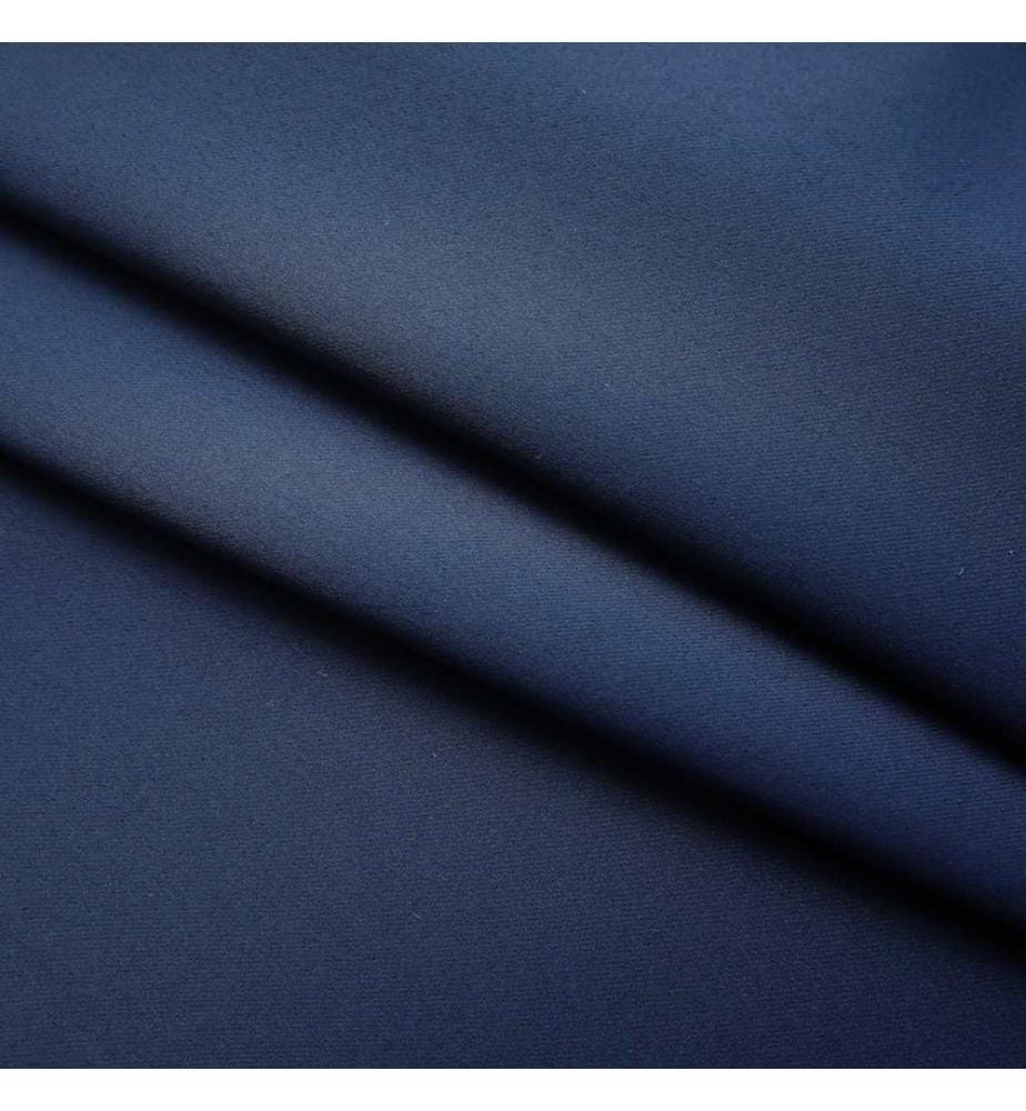 Verdunkelungsvorhang mit Haken Blau 290 x 245 cm
