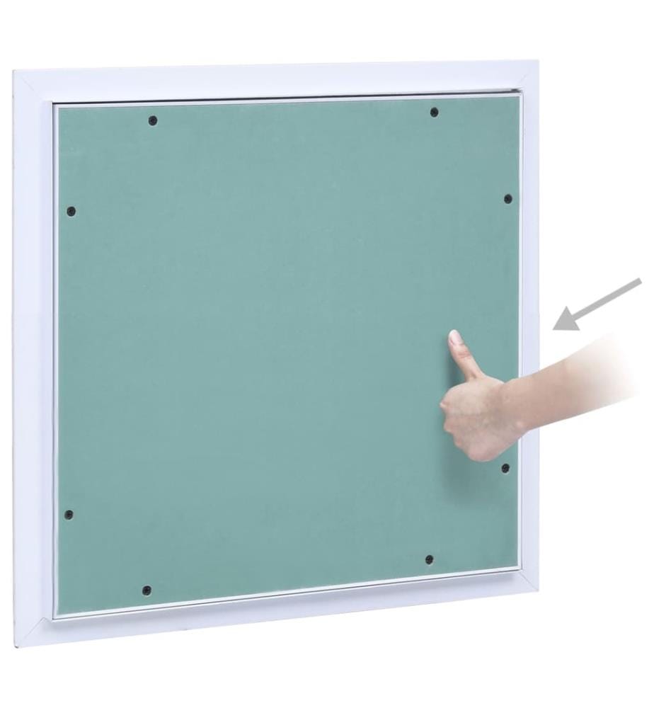 Revisionsklappe mit Aluminium-Rahmen und GK-Einlage 200x200 mm