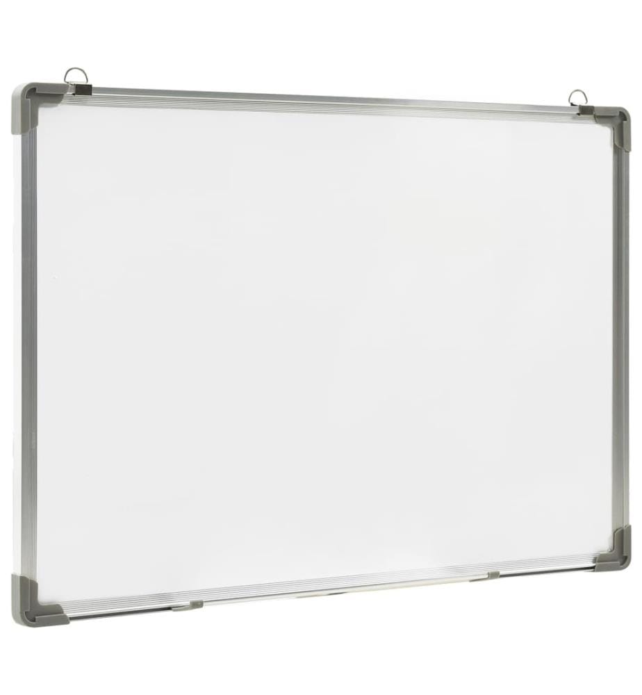 Magnetisches Whiteboard Weiss 90 x 60 cm Stahl