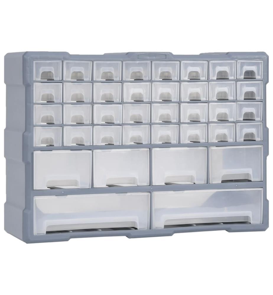 Multi-Schubladen-Organizer mit 38 Schubladen 52x16x37,5 cm