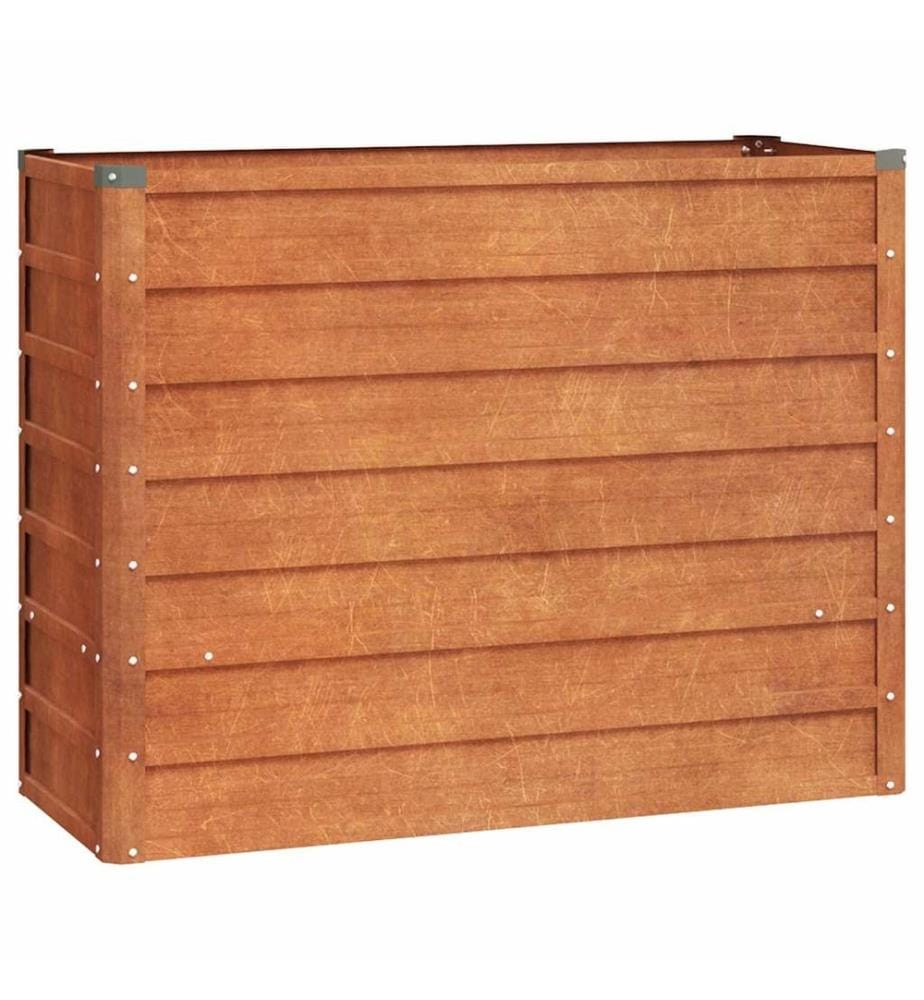 Hochbeet Rostig 100x40x77 cm Cortenstahl