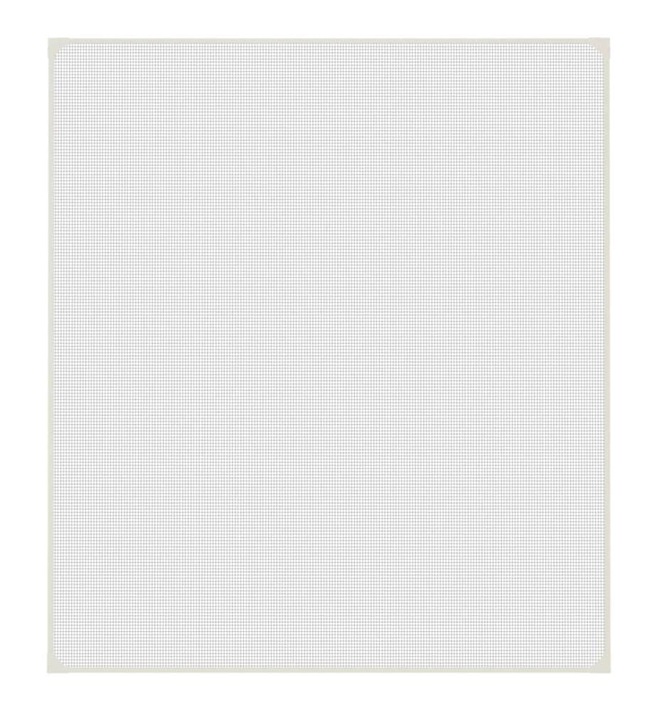 Moustiquaire magnétique pour fenêtres blanc 120x140 cm