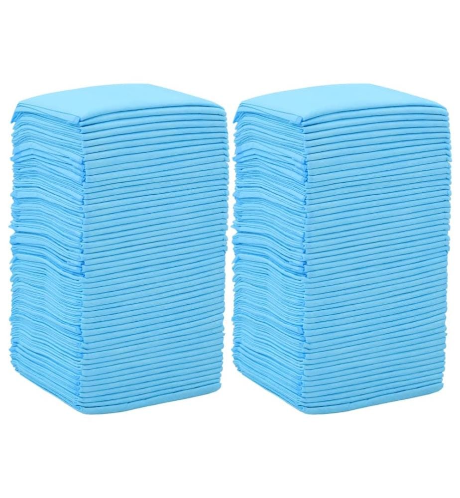 Hunde-Toilettenmatten 100 Stk. 60×60 cm Vliesstoff