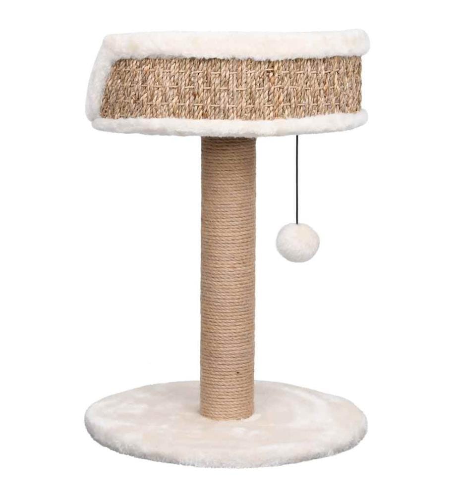 Katzenbaum mit Kratzsäule 49 cm Seegras