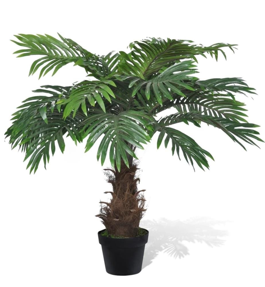 Naturgetreue Künstliche Cycus-Palme mit Topf 80 cm