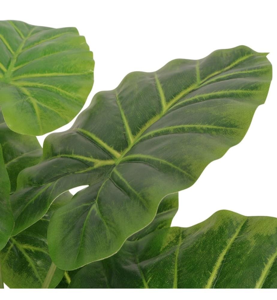 Künstliche Taro Pflanze mit Topf 85 cm Grün