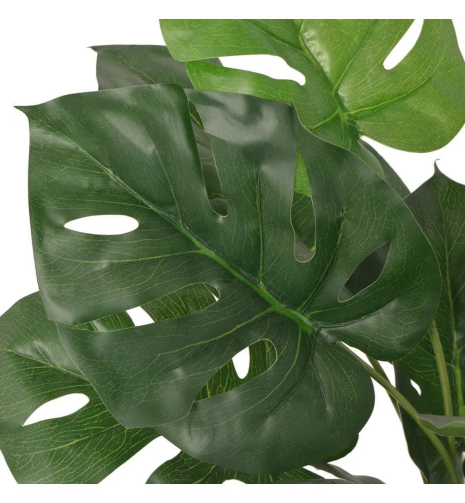 Künstliche Monstera Fensterblatt mit Topf 70 cm Grün