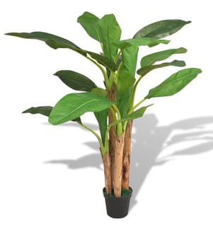 Künstlicher Bananenbaum mit Topf 175 cm Grün