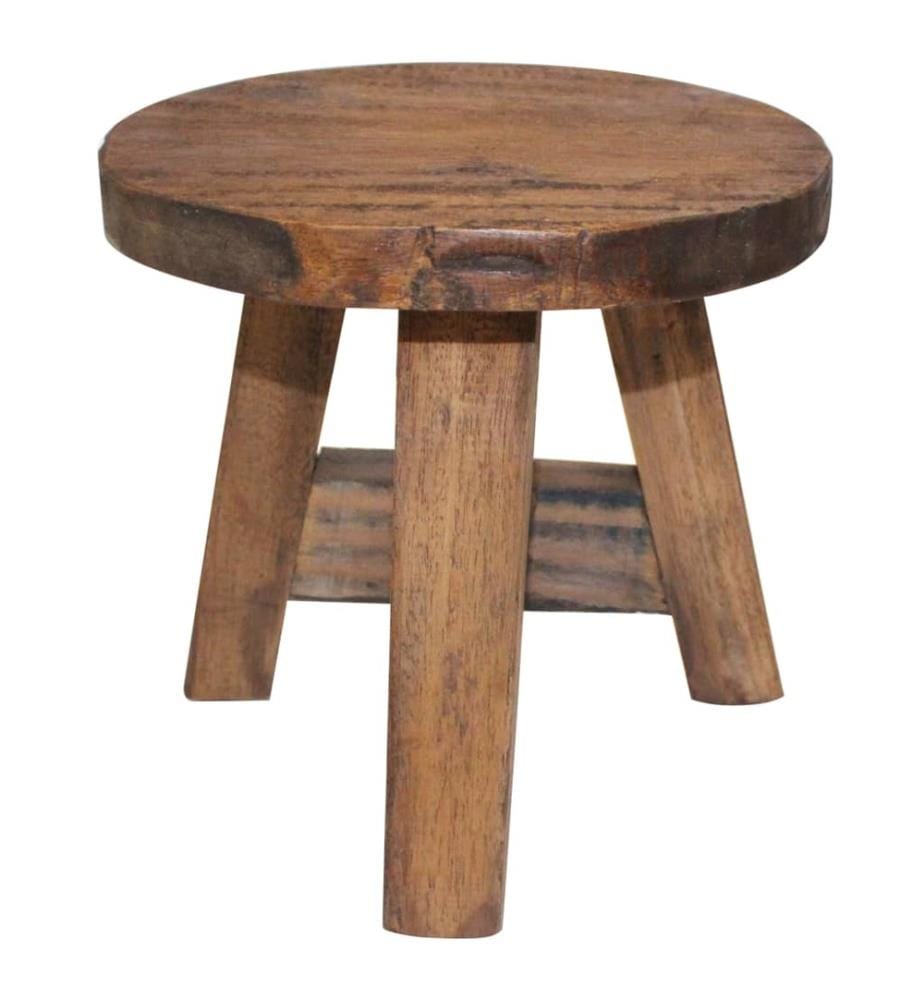 Sitzhocker Massives Mahagoniholz