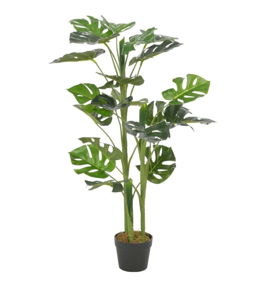 Künstliche Pflanze Monstera mit Topf Grün 100 cm