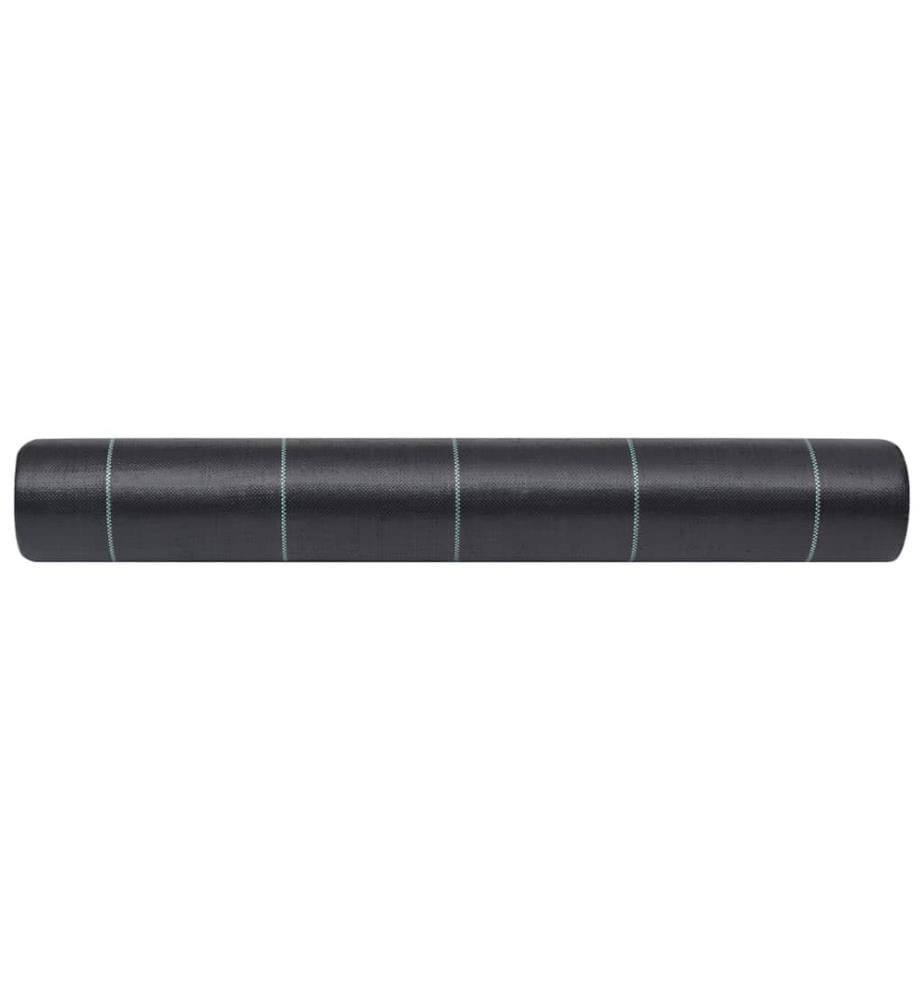 Toile de paillage Noir 1x10 m PP
