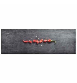 Küchenbodenmatte Waschbar Pfeffer 60x180 cm