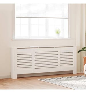 MDF Heizkörperverkleidung Weiss 205 cm
