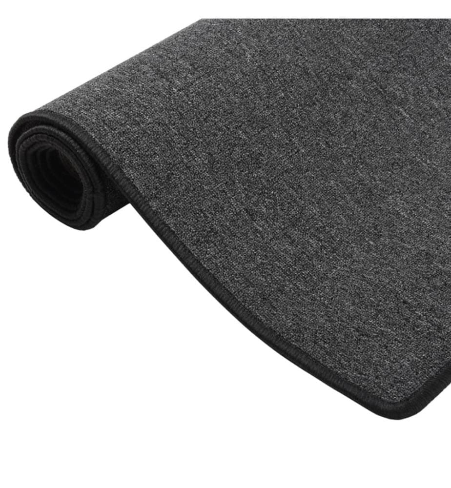 Tapis de couloir Anthracite 50x200 cm