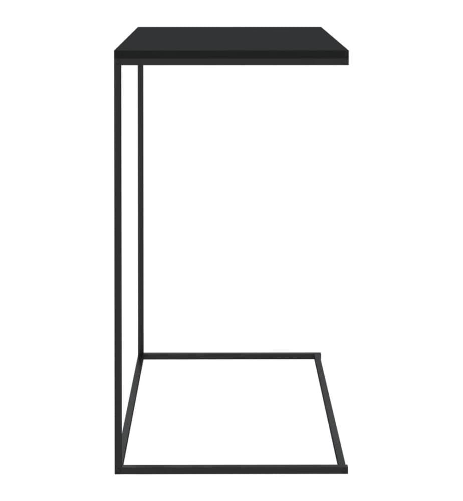 Table d'appoint Noir 55x35x66 cm Bois d'ingénierie