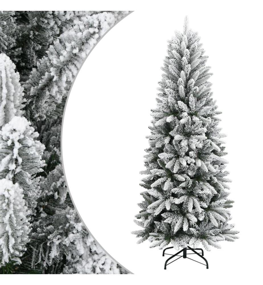 Künstlicher Weihnachtsbaum Beschneit 150 cm PVC&PE