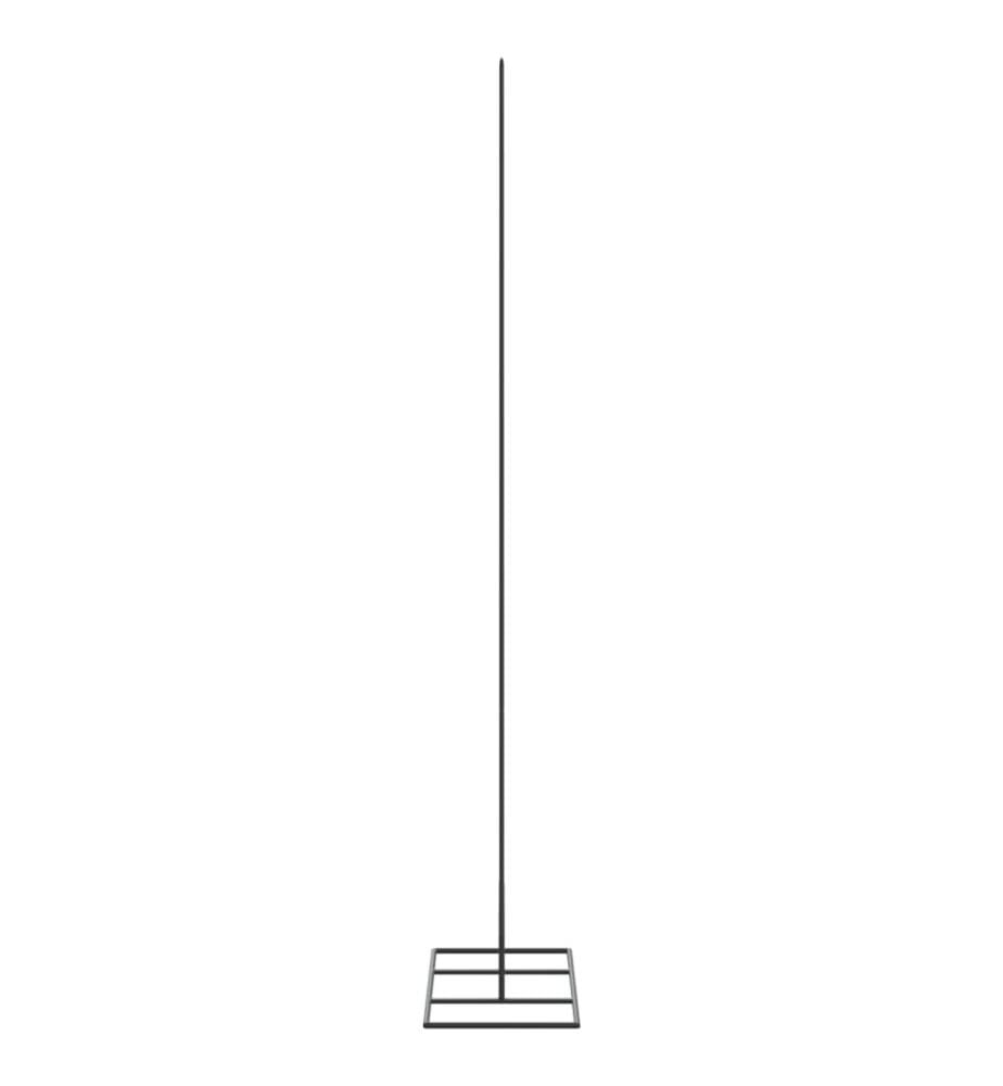 Metall-Weihnachtsbaum für Dekorationen Schwarz 150 cm