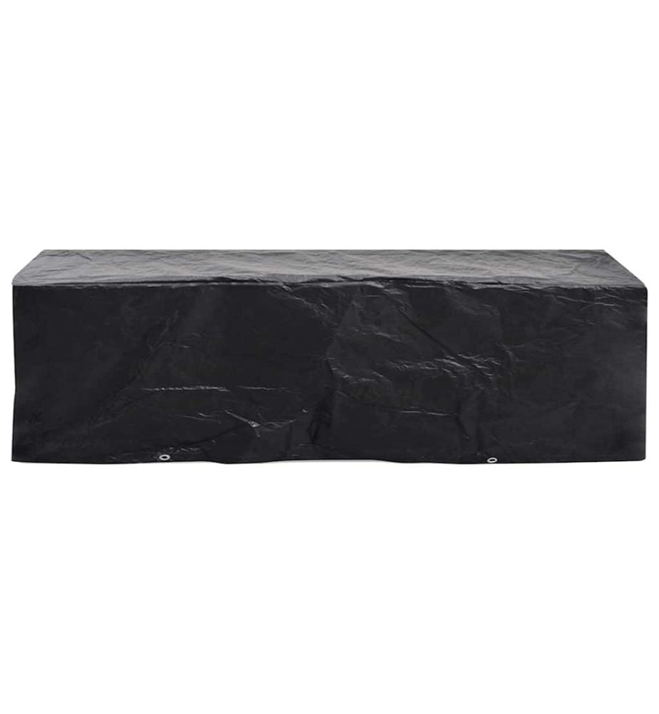 Gartenliege-Abdeckung 8 Ösen 218x77x55 cm