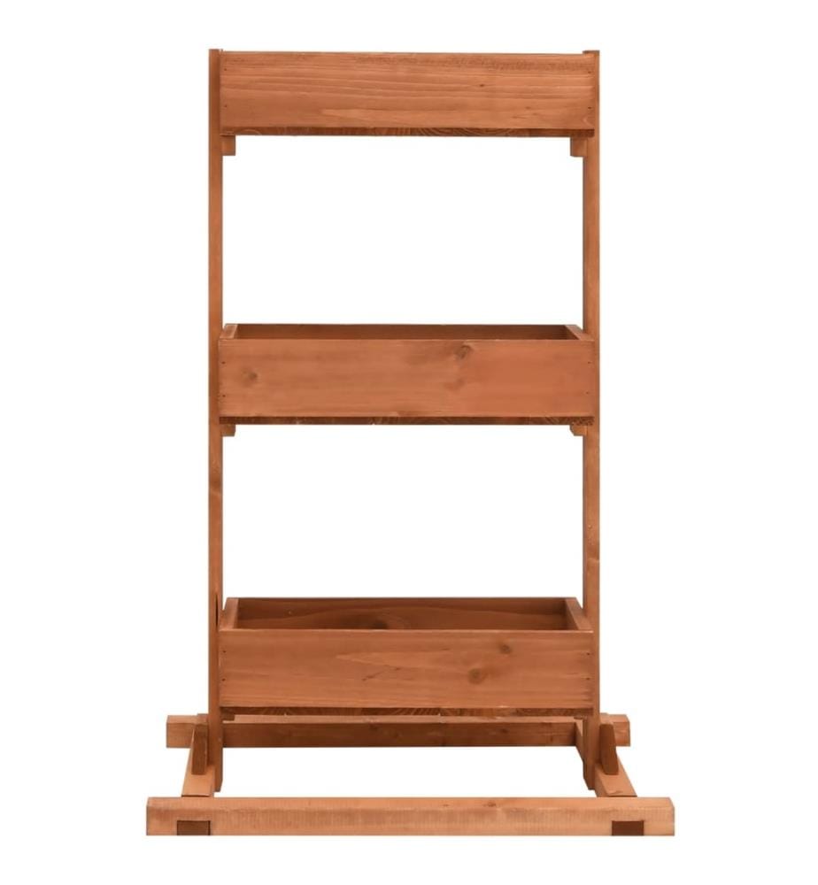 Pflanzkübel 52x30x78 cm Tannenholz