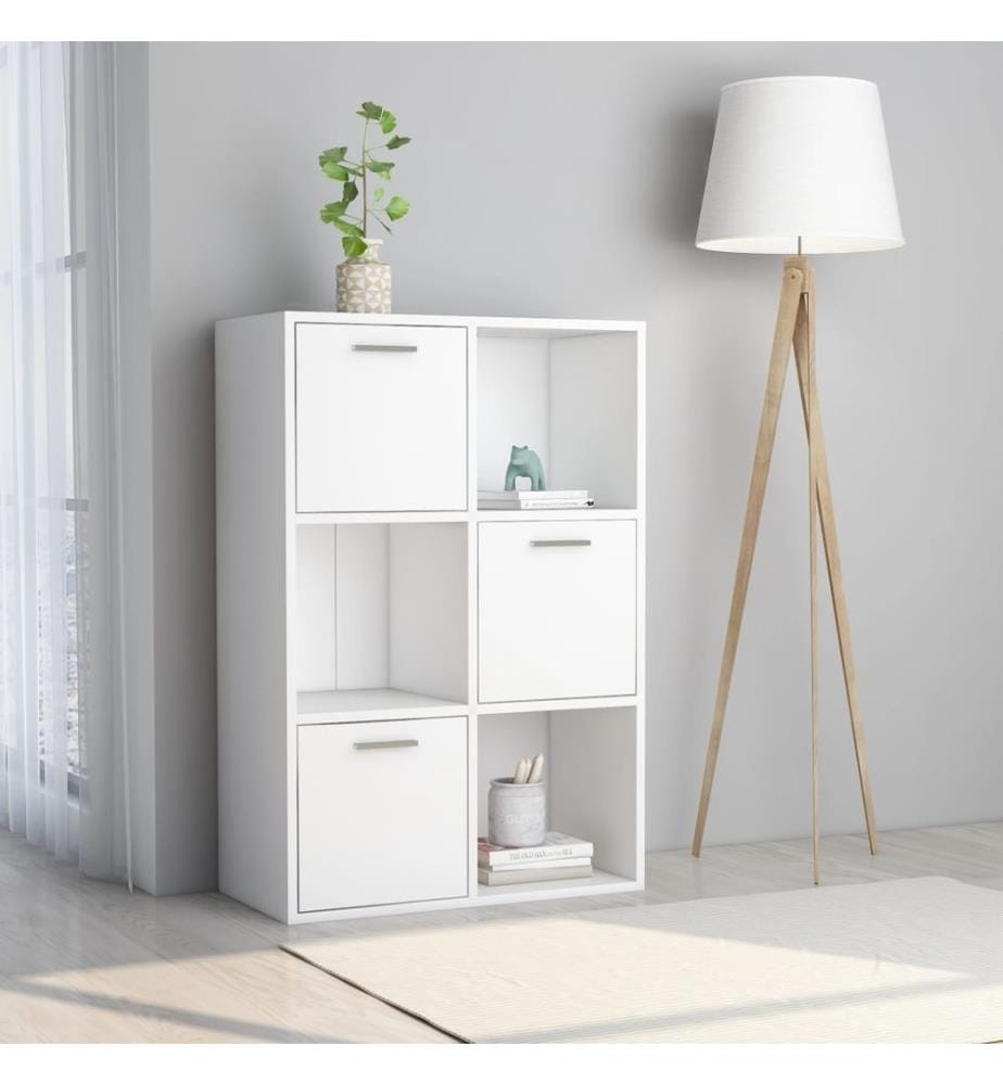 Armoire de rangement Blanc 60x29,5x90 cm Bois d'ingénierie