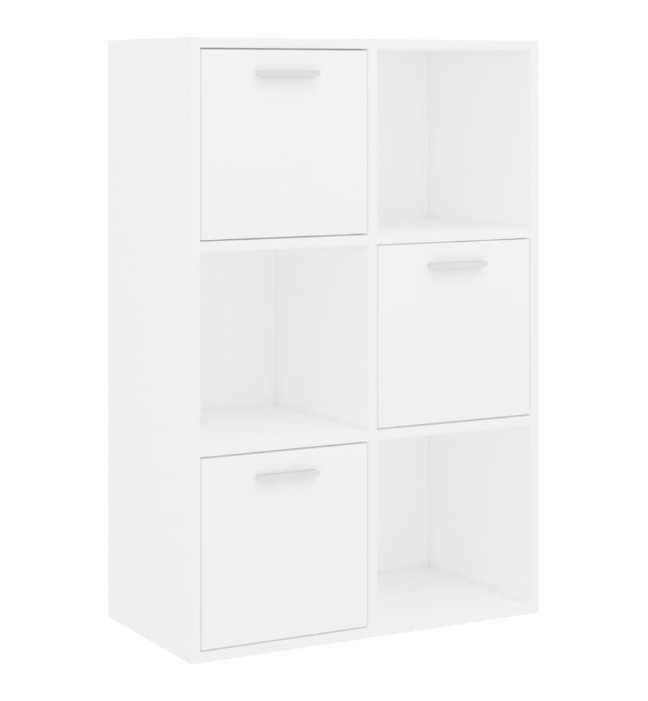 Armoire de rangement Blanc 60x29,5x90 cm Bois d'ingénierie