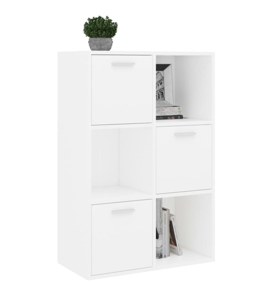 Armoire de rangement Blanc 60x29,5x90 cm Bois d'ingénierie