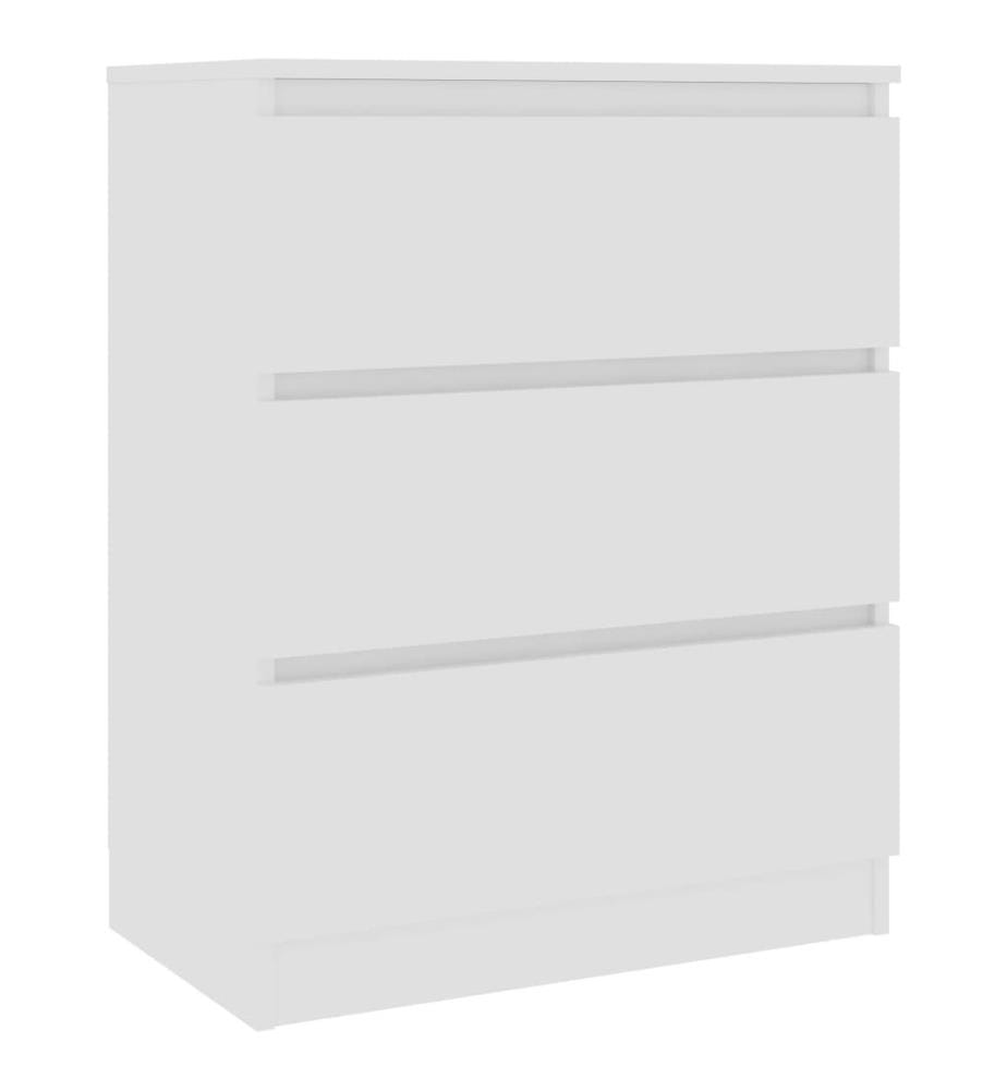 Sideboard Weiss 60x35x76 cm Holzwerkstoff